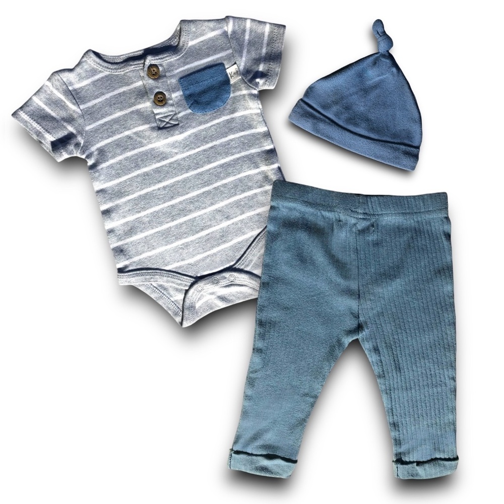 Kit & Pearl 3 Piece Outfit Set